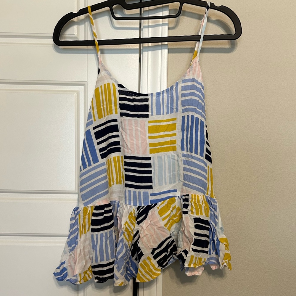 Multicolor Striped Women's Top